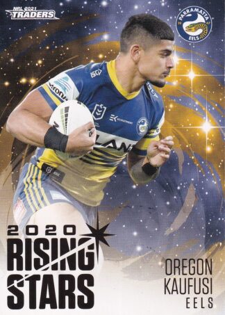 2021 NRL Traders Rising Stars - RS29 Oregon Kaufusi Parramatta Eels