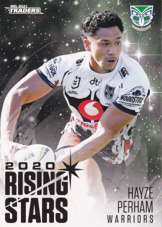 2021 NRL Traders Rising Stars - RS43 Hayze Perham Warriors