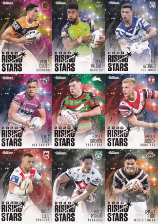 2021 NRL Traders Rising Star Set - Full Set 48 Cards
