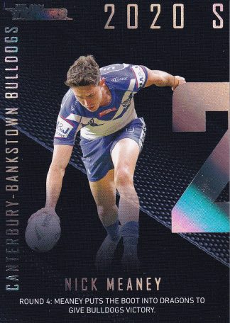 2021 NRL Traders Season To Remember - SR07 Nick Meaney Canterbury Bulldogs