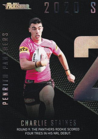 2021 NRL Traders Season To Remember - SR31 Charlie Staines Penrith Panthers