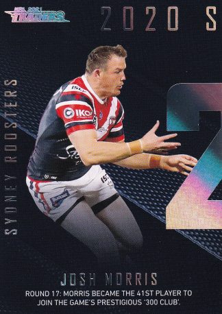 2021 NRL Traders Season To Remember - SR40 Josh Morris Sydney Roosters