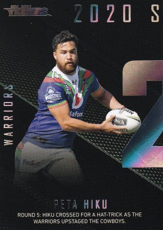 2021 NRL Traders Season To Remember - SR43 Peta Hiku Warriors