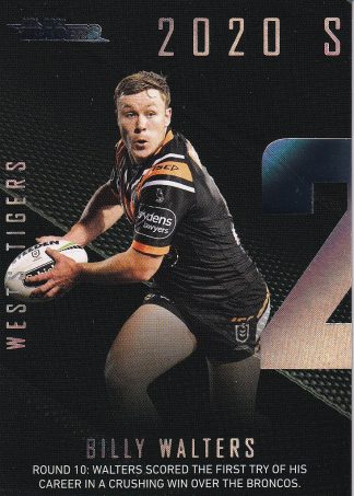 2021 NRL Traders Season To Remember - SR46 Billy Walters Wests Tigers