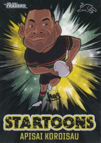 2021 NRL Traders Startoons - ST12 Apisai Koroisau Penrith Panthers