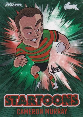 2021 NRL Traders Startoons - ST13 Cameron Murray South Sydney Rabbitohs