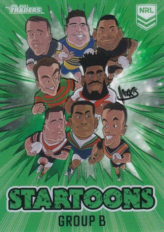 2021 NRL Traders Startoons - ST14 Group B