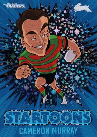 2021 NRL Traders Blue Startoons - STBL13 Cameron Murray South Sydney Rabbitohs
