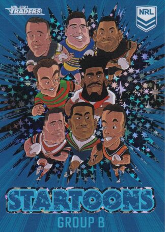 2021 NRL Traders Blue Startoons - STBL14 Group B