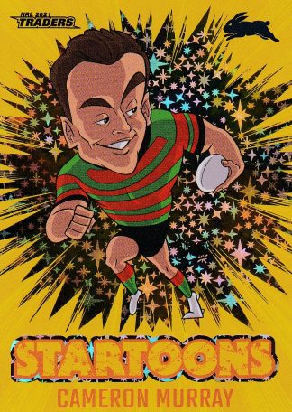 2021 NRL Traders Yellow Startoons - STY13 Cameron Murray South Sydney Rabbitohs