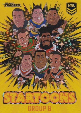2021 NRL Traders Yellow Startoons - STY14 Group B