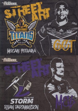 2021 NRL Traders Street Art Black