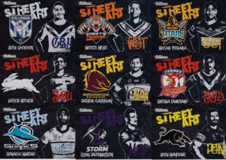 2021 NRL Traders Street Art - Full Set 16 Cards
