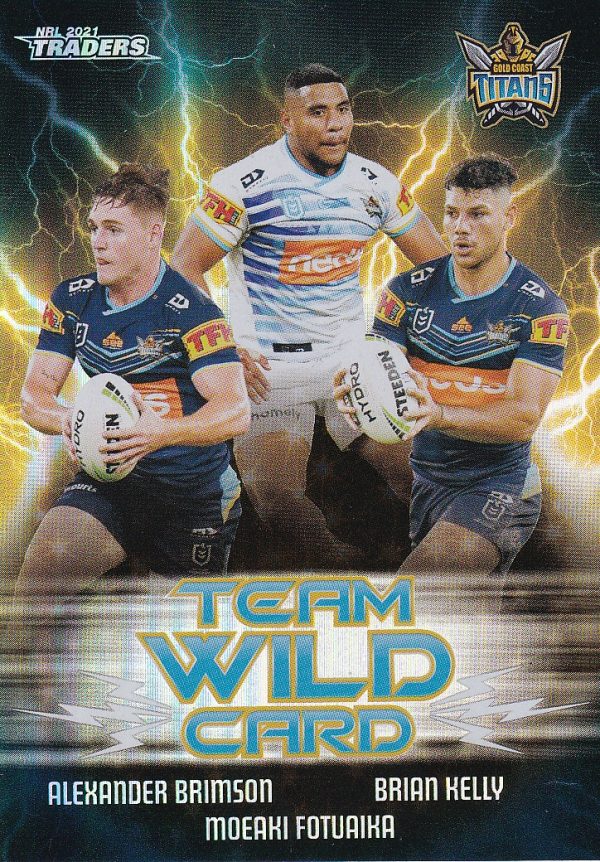2021 NRL Traders Team Wildcard - WCG05 Gold Coast Titans