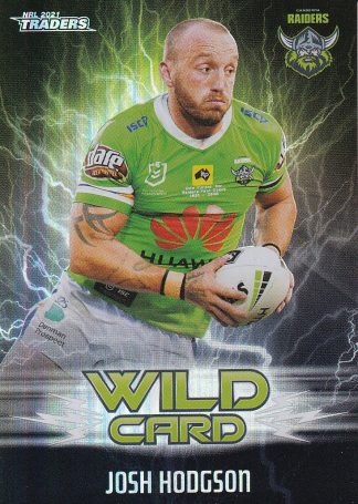 2021 NRL Traders Wildcards - WC04 Josh Hodgson Canberra Raiders