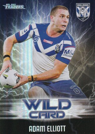 2021 NRL Traders Wildcards - WC07 Adam Elliott Canterbury Bulldogs