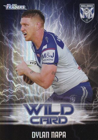 2021 NRL Traders Wildcards - WC09 Dylan Napa Canterbury Bulldogs