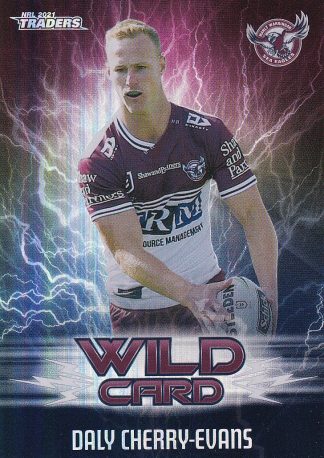 2021 NRL Traders Wildcards - WC16 Daly Cherry-Evans Manly Sea Eagles