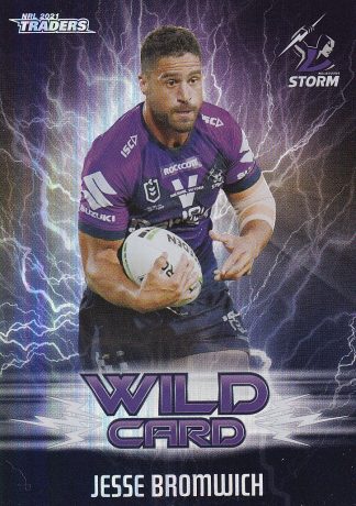 2021 NRL Traders Wildcards - WC19 Jesse Bromwich Melbourne Storm