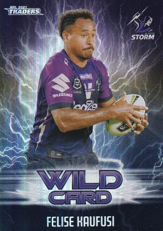 2021 NRL Traders Wildcards - WC20 Felise Kaufusi Melbourne Storm