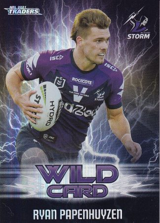 2021 NRL Traders Wildcards - WC21 Ryan Papenhuyzen Melbourne Storm