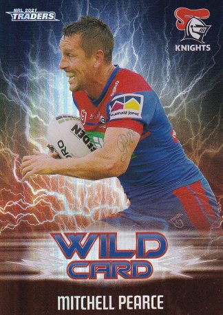 2021 NRL Traders Wildcards - WC23 Mitchell Pearce Newcastle Knights
