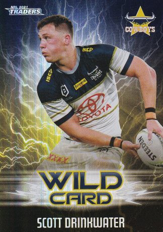 2021 NRL Traders Wildcards - WC25 Scott Drinkwater North QLD Cowboys