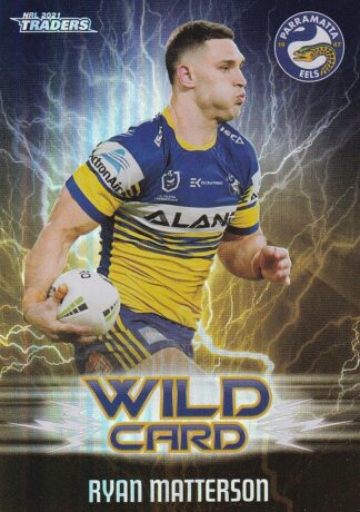 2021 NRL Traders Wildcards - WC29 Ryan Matterson Parramatta Eels