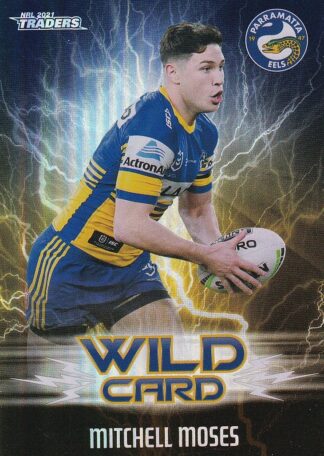 2021 NRL Traders Wildcards - WC30 Mitchell Moses Parramatta Eels