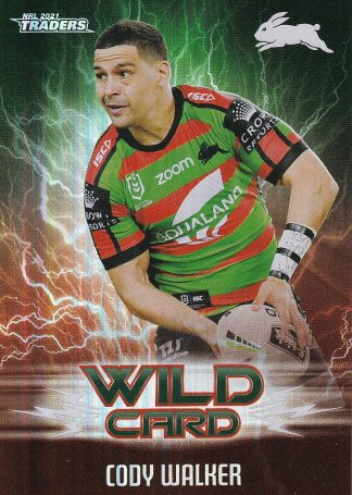 2021 NRL Traders Wildcards - WC36 Cody Walker South Sydney Rabbitohs