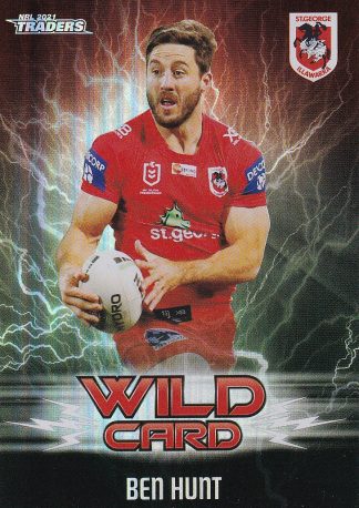2021 NRL Traders Wildcards - WC37 Ben Hunt St George Dragons