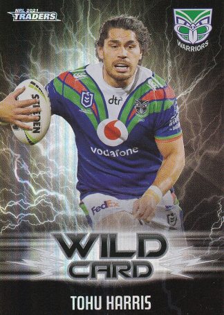 2021 NRL Traders Wildcards - WC43 Tohu Harris Warriors