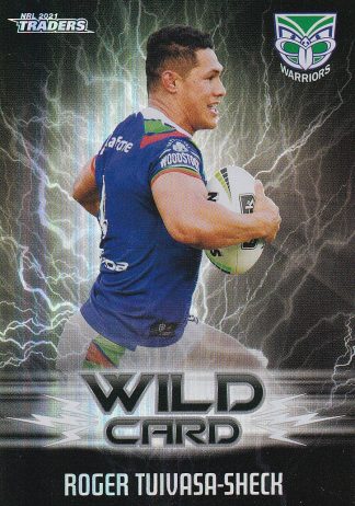 2021 NRL Traders Wildcards - WC45 Roger Tuivasa-Sheck Warriors