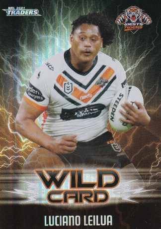2021 NRL Traders Wildcards - WC47 Luciano Leilua Wests Tigers