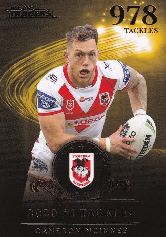 2021 NRL Traders League Leader Gold - LLG4 Cameron McInnes St George Dragons