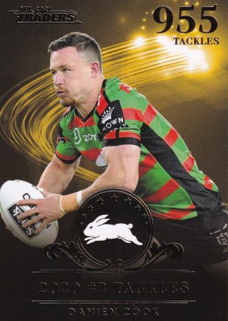 2021 NRL Traders League Leader Gold - LLG5 Damien Cook South Sydney Rabbitohs