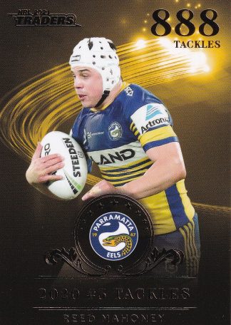 2021 NRL Traders League Leader Gold - LLG6 Reed Mahoney Parramatta Eels