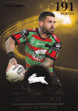 2021 NRL Traders League Leader Gold - LLG7 Adam Reynolds South Sydney Rabbitohs