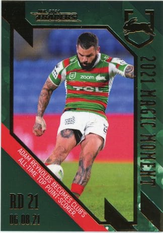 2021 NRL Traders Magic Moment - GPP12 Adam Reynolds South Sydney Rabbitohs