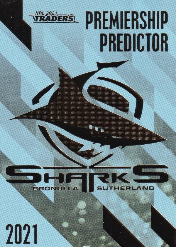 2021 NRL Traders Premiership Predictor - PP04 Cronulla Sharks