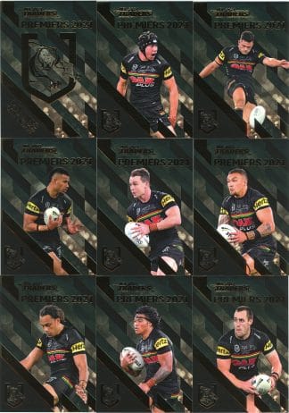 2021 NRL Premiers Set - PP1 to PP9 Penrith Panthers