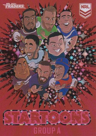 2021 NRL Traders Red Startoons - STR05 Group A