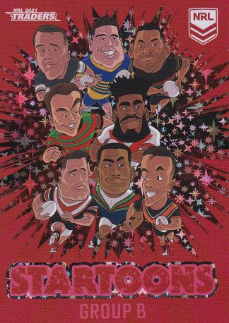 2021 NRL Traders Red Startoons - STR14 Group B