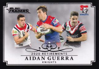 2021 NRL Traders Retirement Parallel - RP07 Aidan Guerra Newcastle Knights