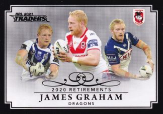 2021 NRL Traders Retirement Parallel - RP11 James Graham St George Dragons