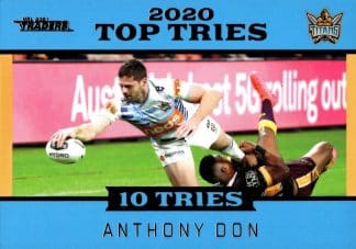 2021 NRL Traders Top Tries - TT05 Anthony Don Gold Coast Titans