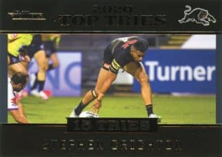 2021 NRL Traders Top Tries - TT11 Stephen Crichton Penrith Panthers