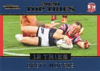 2021 NRL Traders Top Tries - TT14 Brett Morris Sydney Roosters