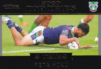 2021 NRL Traders Top Tries - TT15 Peta Hiku Warriors