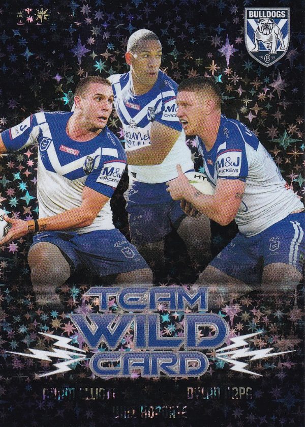 2021 NRL Traders Team Wildcard Parallel - WCGP03 Canterbury Bulldogs